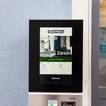 Sleep & Go Self-check-in 2* Zúrich